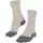Wandersocken 1-Paar Beige/Weiß 39-40