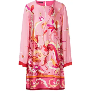 Ana Alcazar Kleid Zemara beige / fuchsia / rosa / rot 38