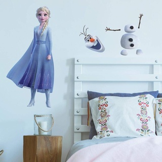 RoomMates Disney Die Eiskönigin 2 Elsa und Olaf Wandaufkleber zum Aufkleben