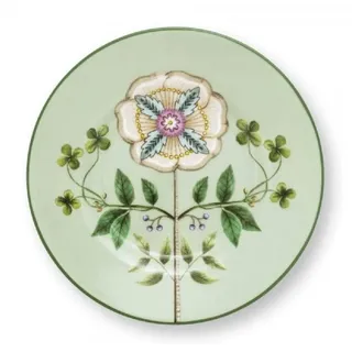 Pip Studio Lily & Lotus Brotteller 12 cm grün