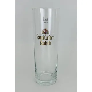 Generisch Kurfürsten Kölsch Gläser 0,3l Glas/Gläser/Bierglas/Sammler/Bier/Pilsglas/Bar/Gastro / 2er Set