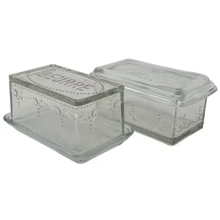 ib laursen Butterbox Beurre 16,5 x 10,3 x 7,5 cm, Glas