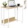 mit Computertisch platzsparend Hbt 75x80x50 cm Laptoptisch Holz
