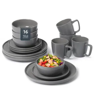 OTTO home Timula Kombiservice 16-tlg. grau
