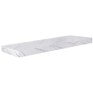 Velano - Bücherregal Wand - Wandregal 60x23,5 cm - Regal Wand - Schweberegal - Hängeregal - Regalbrett - Marmor - Küchenregal - Bücherregal Kinder - Deko Wohnzimmer - Gewürzregal Wand