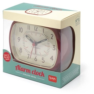 Vintage-Wecker - Retro Alarm Clock - Red