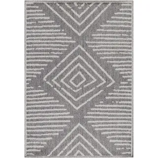 KADIMA DESIGN LIRIA Teppichläufer 80 x 250 cm Grau