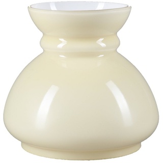 Home4Living Lampenschirm Lampenglas Petroleumlampe Beige Ø 111mm Ersatzglas, Dekorativ beige