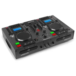 Vonyx CDJ450, 2 Kanäle, Bluetooth, Schwarz - Schwarz