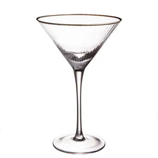 BUTLERS Martiniglas GOLDEN TWENTIES Martini Glas 300ml, Glas