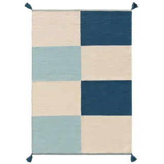 Lytte Anton Kinderteppich 90 x 130 cm Blau