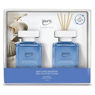 ipuro Raumduft ESSENTIALS sunny beachtime fruchtig 2x 50 ml, 2 St.