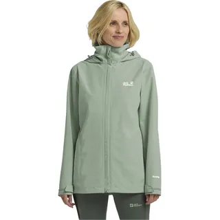 Jack Wolfskin Trailtime 2L Regenjacke Damen Grün XL