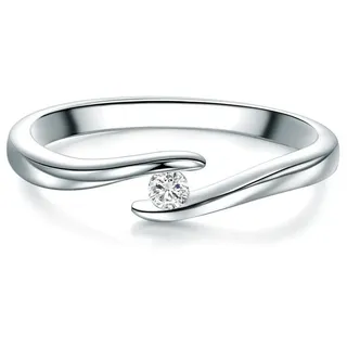 Trilani Ring Silber Zirkonia Silber Gr. 62