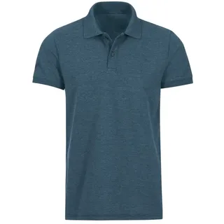 TRIGEMA Slim Fit Poloshirt Blau M