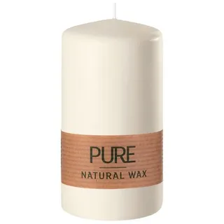 Wenzel Stumpenkerze Stumpenkerze PURE, Weiß, Ø 6 cm weiß