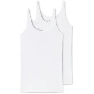 SCHIESSER 2P 95-5 Organic Tank Top Weiß XL