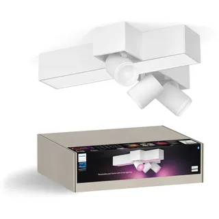 Philips Centris 3-flg. dimmbar weiß