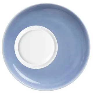 Kahla Five Senses Wildblume Untertasse 16 cm | Aquarell-Blauer Unterteller aus Porzellan