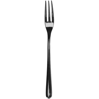 Alessi Tafelgabel 6 St. Edelstahl poliert Weiß