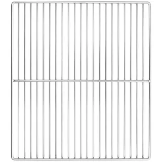 vidaXL Grillrost mit Griffen Rechteckig 45x40 cm 304 Edelstahl