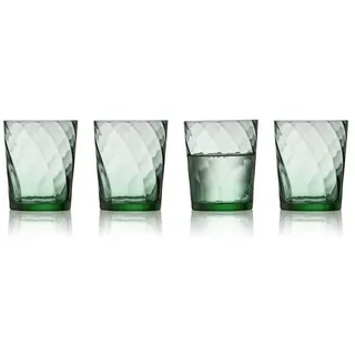 Lyngby Glas Vienna Wasserglas, Trinkglas, 30 cl, 4 Stck., Grün