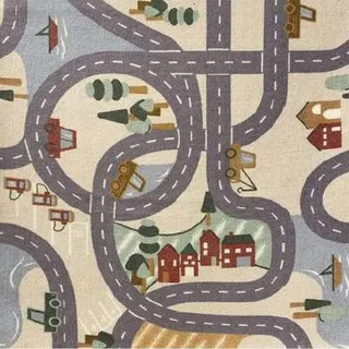 Meubinex Scanroad Spielteppich ca. 80x120 cm