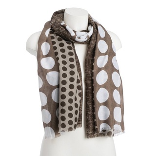 Goodman Design Modeschal Schal mit schönem Punktemuster, Sehr hochwertiges Material grün