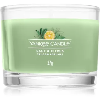Yankee Candle Sage & Citrus Votivkerze Signature 37 g
