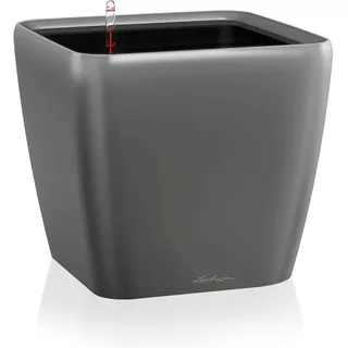 LECHUZA Quadro LS 50 Komplettset 50 x 50 x 47 cm anthrazit metallic