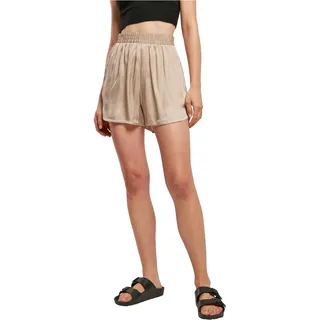 Urban Classics Damen Ladies Viscose Satin Resort Shorts - L