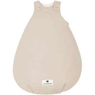 Julius Zöllner Baby Schlafsack Musselin Sand 68/74