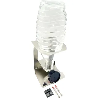 Flaschenabtropfhalter für 1 SodaStream Crystal Flasche Flaschenhalter Edelstahl