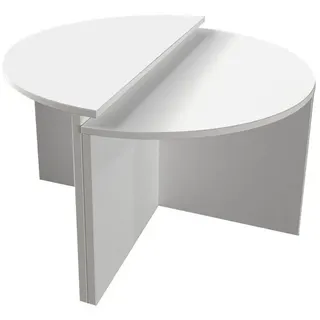DEMA Home Couchtisch Dolunay Couchtisch (2 Tische), Breite ca.: 70 cm Höhe ca.: 51,8 cm Tiefe ca.: 38 cm weiß