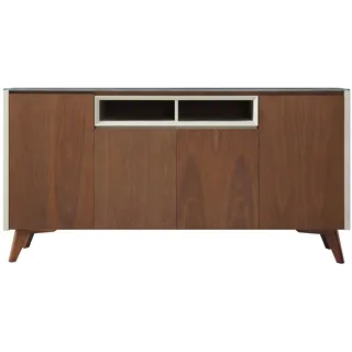 Schrank Vitrine Moderner Schrank Buffet Bar Anrichte Design Kommode Holz Möbel