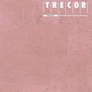 TRECOR Korkboden "SIENA" - Korkfertigboden mit CLIPEX Klicksystem in 24 Farben mit Keramiklack/Antiscratch Oberfläche lieferbar - Format: 900 x 300 x 10 mm (hellrosa)