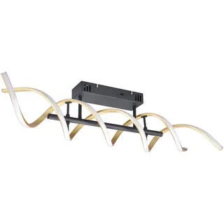 Trio Sequence 1-flammig 90 cm Messing matt