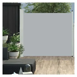vidaXL Ausziehbare Seitenmarkise 100 x 300 cm grau 48374