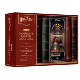 Hachette Book Group USA Harry Potter: Official Hogwarts Express Book Nook (With Lights!)