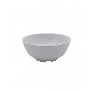 Runde Melaminbecher, 12 x 5 cm hoch, gehämmert, 10er-Packung