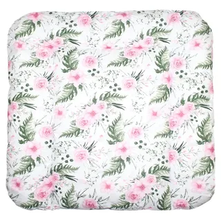 Primawela Wickelauflage Baby Wickeltischauflage Auflage für Wickeltisch rosa 85 cm