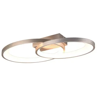 Trio Malaga 1-flammig Nickel matt 57,5 cm x 30 cm