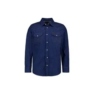 Wrangler Herren Jeanshemd blau Baumwolle, blau, Herbst/Winter 2026/2027