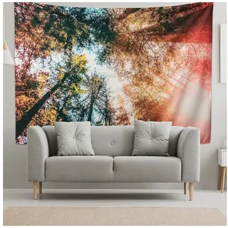 riijk Wandteppich Tagesdecke groß mit Motiv, als Picknickdecke. Wandtuch, Lichtecht, waschbar ohne Verblassen Digitaldruck