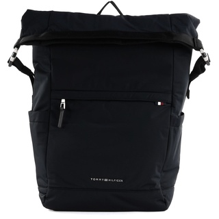 TOMMY HILFIGER TH Signature Rolltop Backpack Black