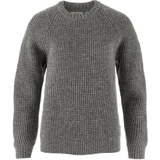 Fjällräven Övik Waffle Knit Pullover grau XL