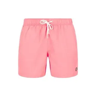 Superdry Herren Badeshorts rot Mikrofaser unifarben, rot, Frühjahr/Sommer 2026