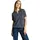Bluse mit Muster Blau 38