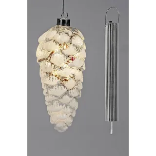 Formano Zapfen 21 cm Weiß