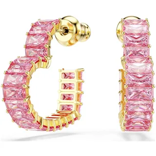 Swarovski Creolen Matrix rosa 5706340